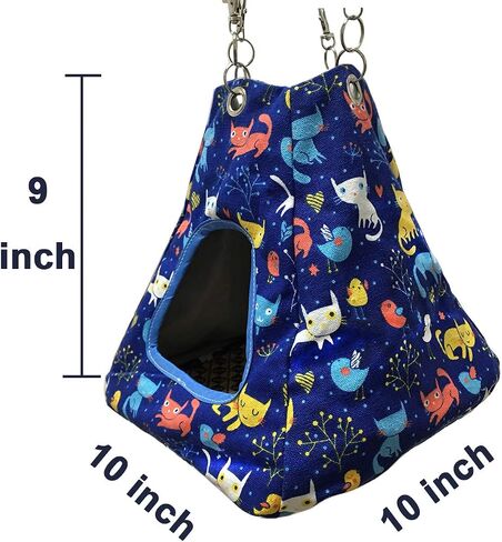 Guinea Pig Hideout Ferret Hammock, Tough Chow Mat Material, Easy to Clean, Suitable for Small Pets in Saudi Arabia