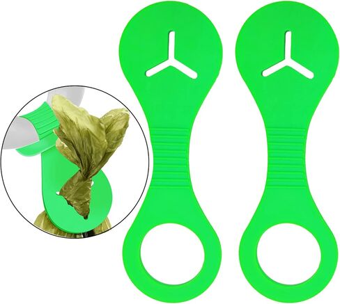 Ertzinla Dog Poop Bag Holder, Leash Waste Bag Holder Carrier, Hand Free 2 Pack in Kuwait
