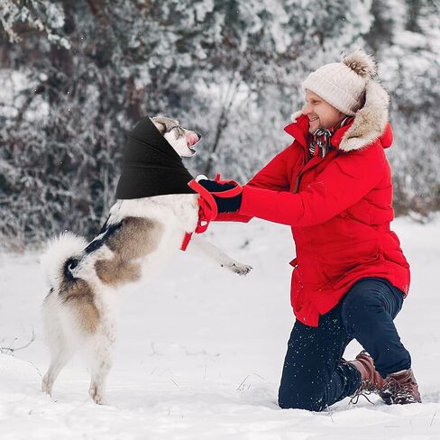 Amaxiu Dog Snood for Dog Neck and Ears Warmer, Dog Ear Muffs Dog Neck and Ear Warmer Hood Pet Dog Snood Dogs Quiet Ear Covers Hood for Anxiety Relief Noise Protection Bathing Grooming(M, Pink) in Saudi Arabia