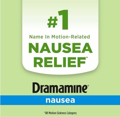 حلوى درامامين بالزنجبيل، مضغ ناعم لتخفيف الغثيان بالليمون والعسل والزنجبيل، خالي من الغلوتين ومنتجات الألبان، 6 قطع - عبوة من 3 قطع in Kuwait