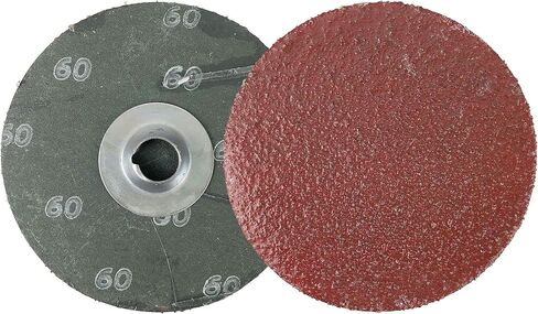 Weiler 59876 Tiger AL-tra Cut Blending Disc, 3" Diameter, 80 Grit, Type S Hub Style Compatable with Norton Speed-Lok (Pack of 25) in Kuwait