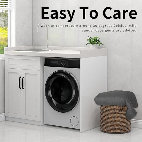 أغطية أريكة مقسمة للكلاب من ISSUNTEX، غطاء أريكة قابل للعكس على شكل حرف L، غطاء أريكة مقاوم للماء لحماية أثاث الأطفال الحيوانات الأليفة (كبير جدًا، رمادي داكن/رمادي داكن) in Kuwait