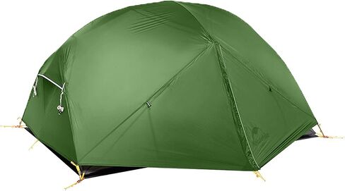 Naturehike Mongar 2-Person 3-Season Backpacking Tent Lightweight Waterproof Double Layer Easy Setup Camping Hiking Tent with Footprint in Saudi Arabia