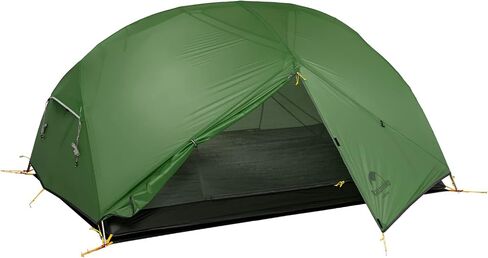 Naturehike Mongar 2-Person 3-Season Backpacking Tent Lightweight Waterproof Double Layer Easy Setup Camping Hiking Tent with Footprint in Saudi Arabia