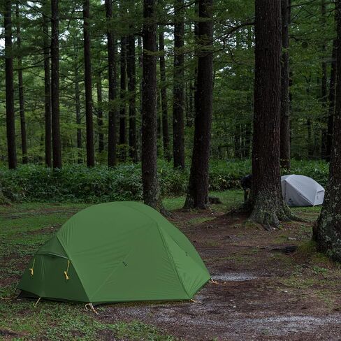 Naturehike Mongar 2-Person 3-Season Backpacking Tent Lightweight Waterproof Double Layer Easy Setup Camping Hiking Tent with Footprint in Saudi Arabia