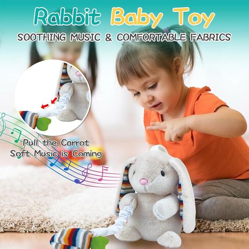 ألعاب موسيقية معلقة للأطفال من ويش تايم، لعبة موسيقية قابلة للسحب، صندوق موسيقى للأطفال، عربة أطفال وألعاب سرير الأطفال، ألعاب نوم الأطفال in Kuwait