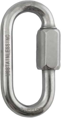 US STAINLESS Stainless Steel 316 Quick Link 9mm (3/8") Marine Grade in Saudi Arabia