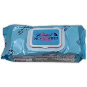 Adult Washcloths for Body Cleanup or Incontinence, Prima Wipes (2)