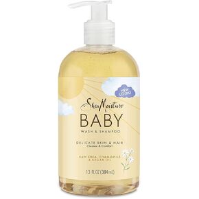 6 Pack Shea Moisture Baby Head to Toe Body Wash and Shampoo Raw Shea Camomile and Argan Oil 13 fl oz in Kuwait