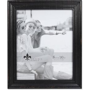 Lawrence Frames 5W x 7-Inch H Durham Weathered Navy Blue Wood Picture Frame (746657)