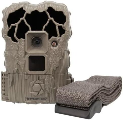 Stealth Cam STC-VL22 صورة بدقة 22 ميجابكسل وتسجيل فيديو بدقة 720 بكسل بمعدل 30 إطارًا في الثانية، وكاميرا Veil Trail مع اكتشاف 80 قدمًا ونطاق الأشعة تحت الحمراء in Saudi Arabia