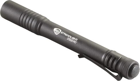 Streamlight 66118 Stylus Pro Penlight, Black | Batteries, Black in Saudi Arabia