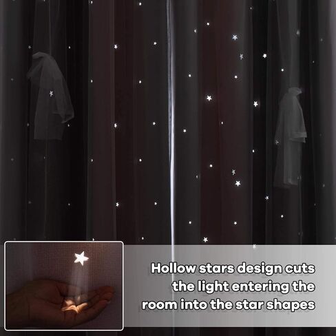 Curtains for Girls Bedroom Kids Curtains Rainbow Curtains Girls Curtains Star Curtains Princess Room Decor for Daughter Bedroom Window in Saudi Arabia