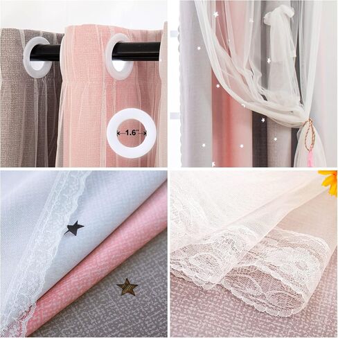 Curtains for Girls Bedroom Kids Curtains Rainbow Curtains Girls Curtains Star Curtains Princess Room Decor for Daughter Bedroom Window in Saudi Arabia
