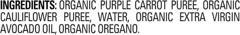 طعام الاطفال العضوي بالجزر والقرنبيط ارجواني من هابي بيبي، 4 اونصة in Kuwait