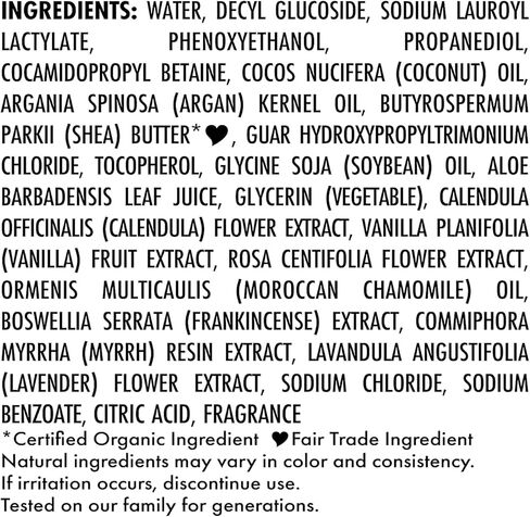 6 Pack Shea Moisture Baby Head to Toe Body Wash and Shampoo Raw Shea Camomile and Argan Oil 13 fl oz in Kuwait