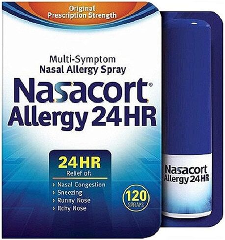Nasacort Allergy 24 Hour Spray, 120 Sprays 0.57 fl oz in Saudi Arabia