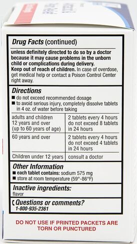 Quality Choice, Extra Strength Effervescent Antacid and Pain Relief Tablets, Relief from Acid Indigestion, Upset Stomach, Heartburn, Body Aches and More, 24 Effervescent Tablets in Saudi Arabia