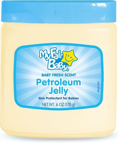 My Fair Baby Petroleum Jelly Baby Scent, Blue, 6 Ounce in Kuwait