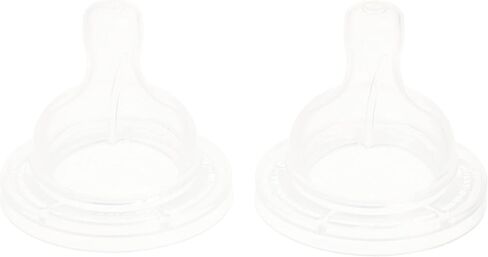 Philips AVENT Anti-Colic Nipple, Clear, 2 Slow Flow, 2 Count in Kuwait