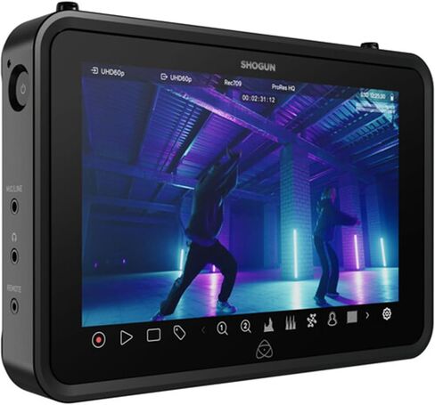 حزمة Atomos Shogun 7 بوصة HDR - مسجل 6K Raw مع Genaray 2 x NP-F770 بطاريات 4400 مللي أمبير في الساعة ومجموعة شواحن مدمجة 2 × ومناديل تنظيف الشاشة المضادة للكهرباء الساكنة in Saudi Arabia