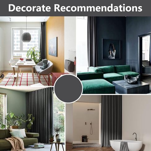 FY FIBER HOUSE Sunlight Block Velvet Blackout Vintage Curtains Rod Pocket Window Treatment Thermal Insulated Room Darkening Drapes for Bedroom Living Room 52Wx95L Inch Set of 2 Panels Olive Green in Kuwait