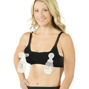 Seamless Pump&Nurse Hands-Free Pumping and Nursing Bra, Small to Plus Size in Kuwait