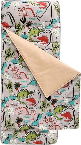 Cute Dinosaurs Toddler Nap Mat,Suits Pre Kindergarten, Kindergarten, Preschool and Daycare Boy or Girl (3-7 Years) in Saudi Arabia