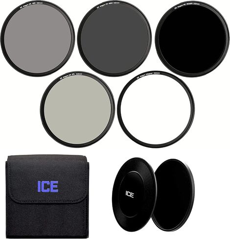 ICE Magco 112mm ND Stack Cap Set Slim Filter CPL ND8 ND64 ND1000 Magnetic MC Optical Glass Incl Adapter 112 in Saudi Arabia