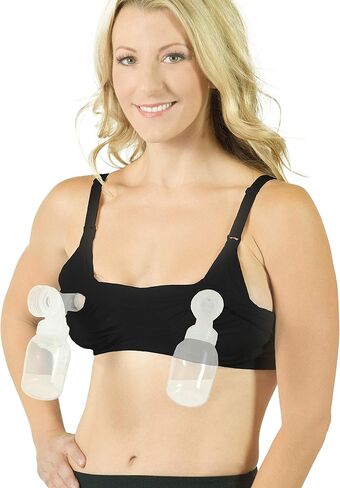 Seamless Pump&Nurse Hands-Free Pumping and Nursing Bra, Small to Plus Size in Saudi Arabia