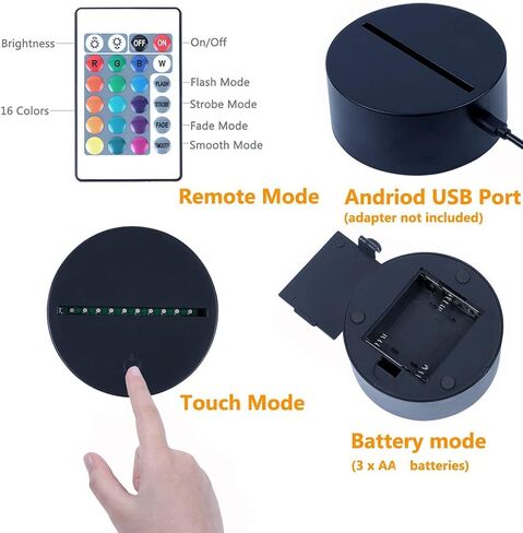 chenshiyan الأمريكية الرجبي المنافسة كرة القدم خوذة الشكل 3D الوهم البصري LED غرفة نوم ديكور مصباح طاولة النوم مع جهاز التحكم عن بعد 7 ألوان ضوء الليل عيد الميلاد هدايا عيد الميلاد للأطفال المشجعين SF، الرجال والنساء in Kuwait