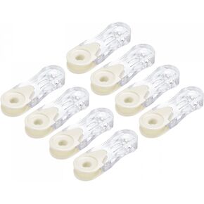 uxcell Blind Cord Weights, 8Pcs 90mm Curtain Window Shutter Beaded Chain Handle Roman Vertical Roller Shade Accessories, White