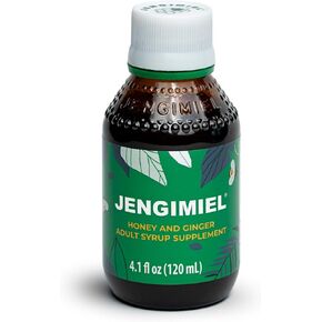 JENGIMIEL Honey and Ginger Adult Syrup Supplement 4.1 fl oz (Pack of 1)