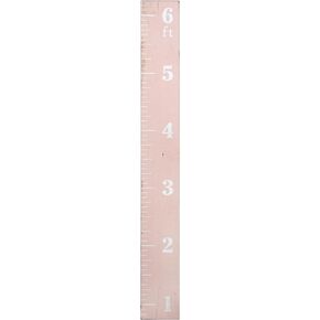 Creative Co-op EC0215 Growth Chart Ruler Décor Wall Art, White