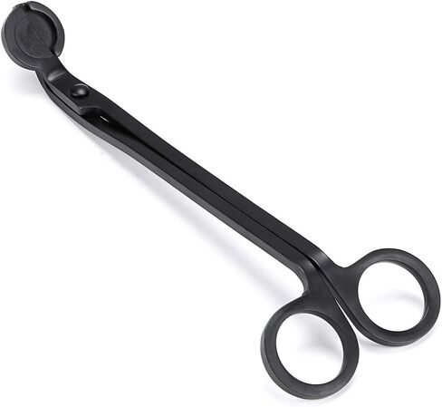 OwnMy Pack of 3 Black Candle Wick Trimmer Candle Cutter Candle Wick Clipper Candle Scissor Metal Candle Care Tools Candle Accessory Set Candle Tool Gift for Candle Lovers in Saudi Arabia