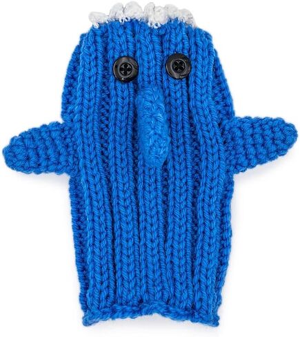 زي قرش رمادي من Zoo Snoods للكلاب، مقاس متوسط ​​- غطاء رأس دافئ بدون رفرف للحيوانات الأليفة، زي للكلاب للشتاء والهالوين والكريسماس ورأس السنة الجديدة، أغطية أذن مصنوعة يدويًا من خيوط الغزل الناعمة - رمادي in Kuwait