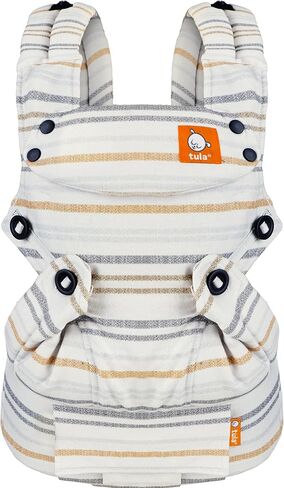 Baby Tula Explore Baby Carrier 7-45 LB, Adjustable Newborn to Toddler Carrier, Multiple Ergonomic Positions, Front and Back Carry, Hemp - Agate in Kuwait