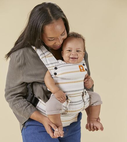 Baby Tula Explore Baby Carrier 7-45 LB, Adjustable Newborn to Toddler Carrier, Multiple Ergonomic Positions, Front and Back Carry, Hemp - Agate in Kuwait