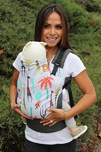 Tula Ergonomic Carrier, Tropical Tower-Standard Size(Baby), 15-45 pounds in Kuwait