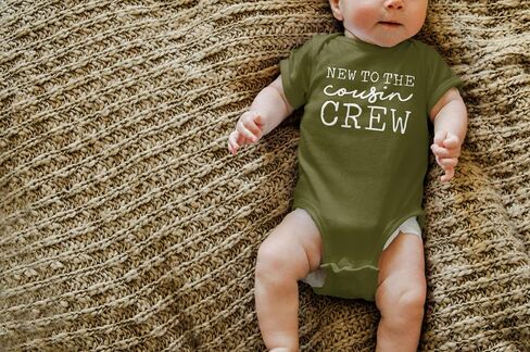 Cousin Crew Cursive T-Shirts and Bodysuits for Baby and Toddler Fun Family Matching Outfits in Saudi Arabia