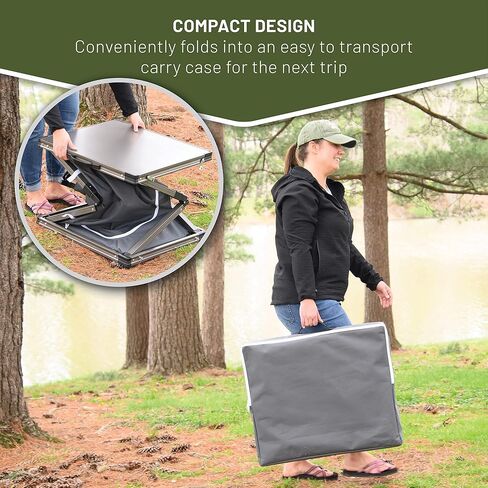 تيمبر ريدج خزانة تخييم سريعة الطي من روبينيا، رمادي in Kuwait