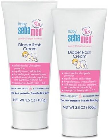 كريم سيباميد لطفح الحفاضات من سيباميد، أنابيب 3.5 أونصة (عبوة من قطعتين) in Kuwait