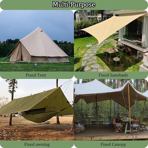 20Pcs12 Tent Stakes, Heavy Duty Metal Camping Stakes, Forged Steel Tent Pegs for Camping, Lawn Picnics and Other Outdoor Activities in Kuwait