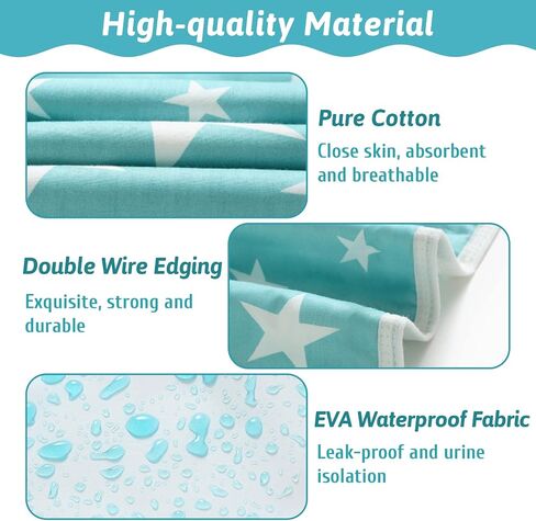 BNOSDM Guinea Pig Cage Liners 3 Packs Reusable Small Animals Pee Pads Washable Guinea Pig Bedding Highly Absorbent Cage Mats for Rabbits Hamsters Rats and Other Small Pets in Saudi Arabia