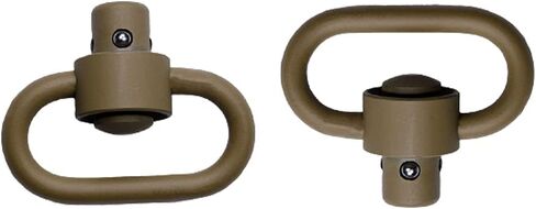 QD S l i n g S w i v e l Mount, Tactical Heavy Duty QD Quick Detach/Release 1.25" Loop Heavy Duty Push Button S w i v e l s - Black (Pack of 2) Push Button in Kuwait