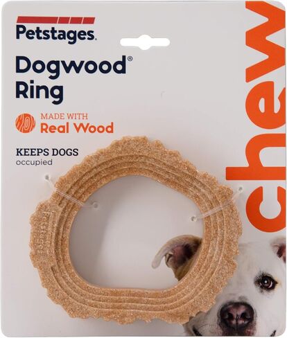 Petstages Ruffwood Wood Alternative Dog Chew Toy, Medium in Kuwait