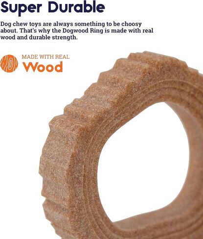 Petstages Ruffwood Wood Alternative Dog Chew Toy, Medium in Kuwait