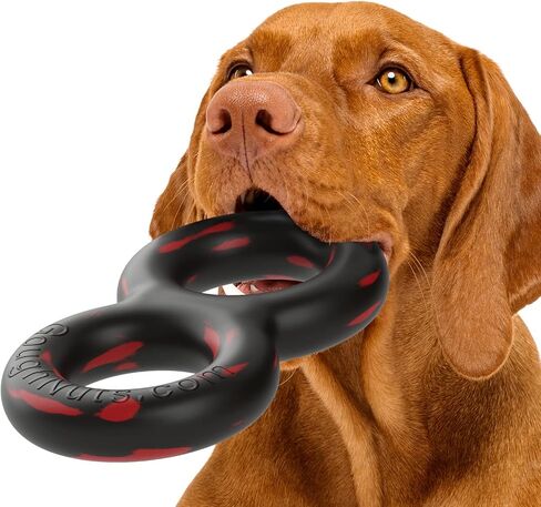 Goughnuts — ألعاب الكلاب للمضغين العدوانيين | لعبة سحب غير قابلة للتدمير تقريبًا للسلالات مثل بيت بولز والرعاة الألمان | لعبة الكلب الساحبة الثقيلة | متوسطة | أخضر in Saudi Arabia
