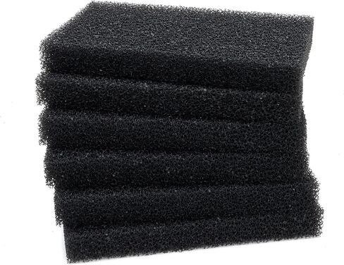 AFACYGN Aquarium Bio Filter Media Sponge، 6.28 × 4 × 0.78 بوصة 24 حزمة من الرغوة المقطوعة بالحجم لخزان حوض السمك in Kuwait