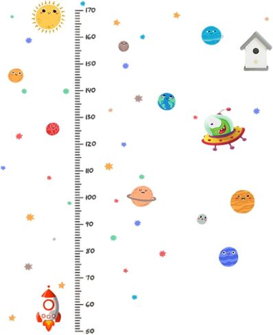 ملصق حائط لمخطط نمو الارتفاع، مسطرة ارتفاع ارتفاع الصاروخ، مسطرة لقياس ارتفاع الأطفال، ملصقات جدارية لقياس ارتفاع المسطرة، ملصقات جدارية لقياس نمو الأطفال in Kuwait